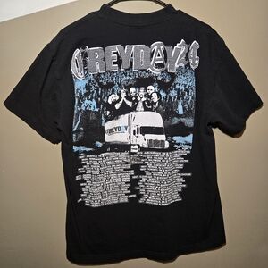 Greyday 2024 Tour Merch G59 Records Black Men's T-shirt Size Large Suicideboys